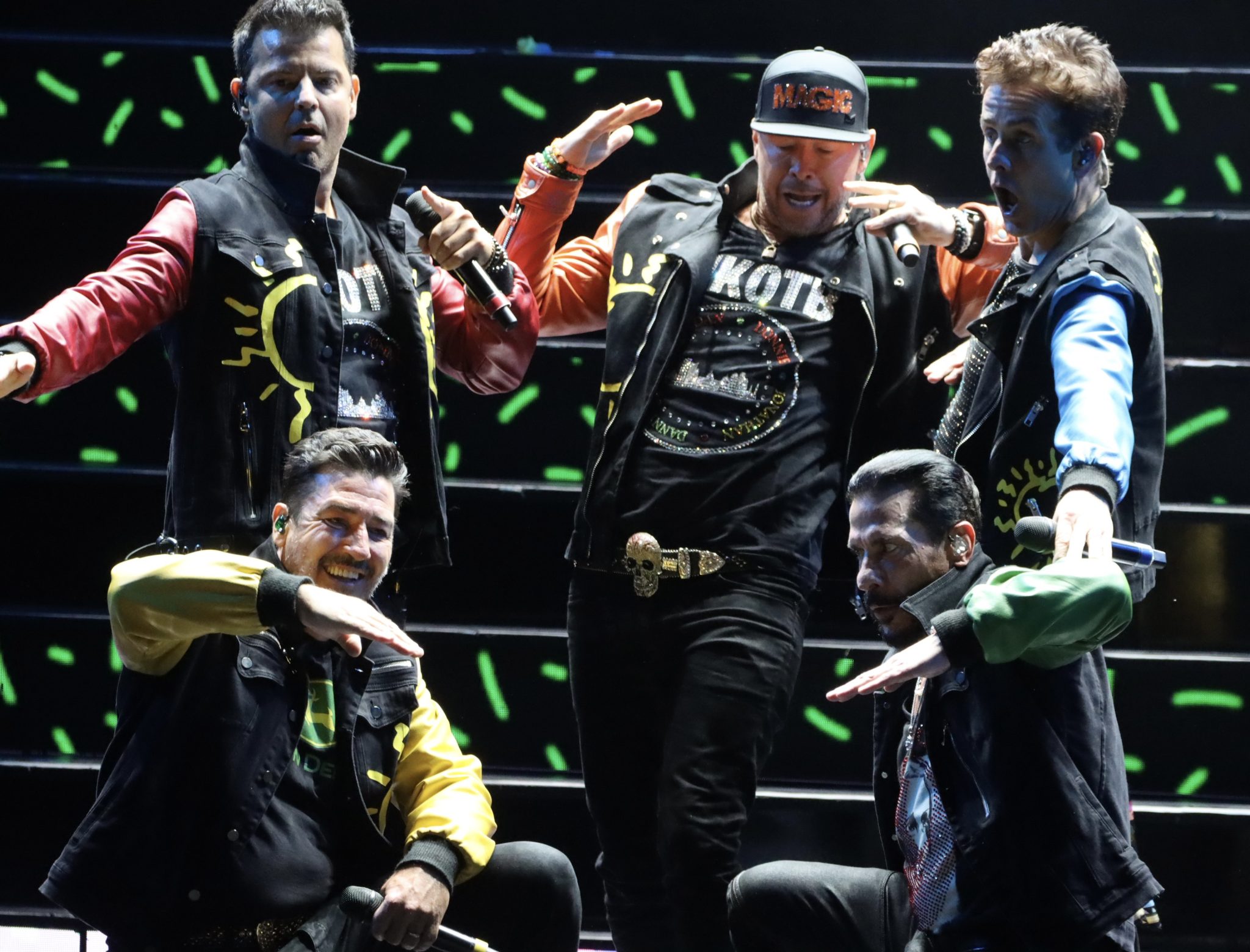 New Kids on the Block at Xfinity Center in Mansfield, MA on 8/10/2024