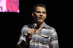 Steve-O performing at The Strand Ballroom & Theatre