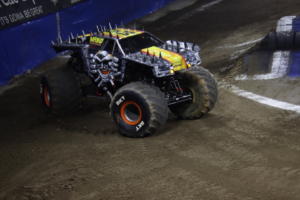 The Monster Jam Triple Threat Series in Providence, RI. at the Dunkin Donuts Center. 