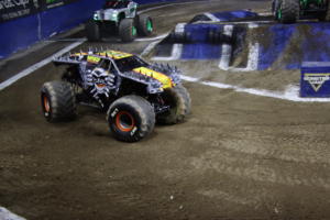 The Monster Jam Triple Threat Series in Providence, RI. at the Dunkin Donuts Center. 