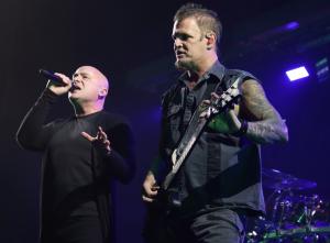 Disturbed at the Xfinity Center in Mansfield, Massachusetts on August 18, 2023