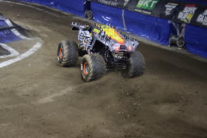 The Monster Jam Triple Threat Series in Providence, RI. at the Dunkin Donuts Center. 