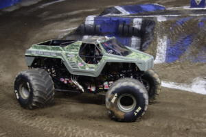 The Monster Jam Triple Threat Series in Providence, RI. at the Dunkin Donuts Center. 