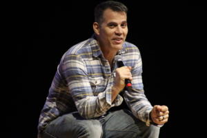 Steve-O performing at The Strand Ballroom & Theatre