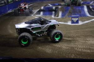 The Monster Jam Triple Threat Series in Providence, RI. at the Dunkin Donuts Center. 