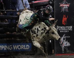 The PBR Pendleton Whisky Velocity Tour (Beatbox PBR Worcester) at the DCU Center in Worcester, Massachusetts February 22, 2025.