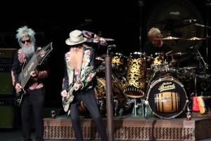 ZZ Top at the Xfinity Center in Mansfield, MA on August 17, 2024.