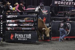 The PBR Pendleton Whisky Velocity Tour (Beatbox PBR Worcester) at the DCU Center in Worcester, Massachusetts February 23, 2025.