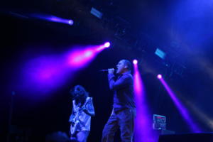 311 performing in Gilford, NH at the Bank of New Hampshire Pavilion.