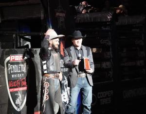 PBR Pendleton Whisky Velocity Tour at the DCU Center in Worcester, MA on February 24-25, 2024.