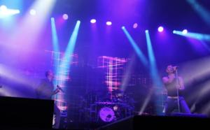 311 performing in Gilford, NH at the Bank of New Hampshire Pavilion.