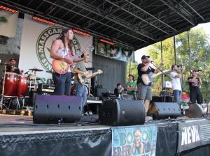 The Elovaters at the 2017 Boston Freedom Rally